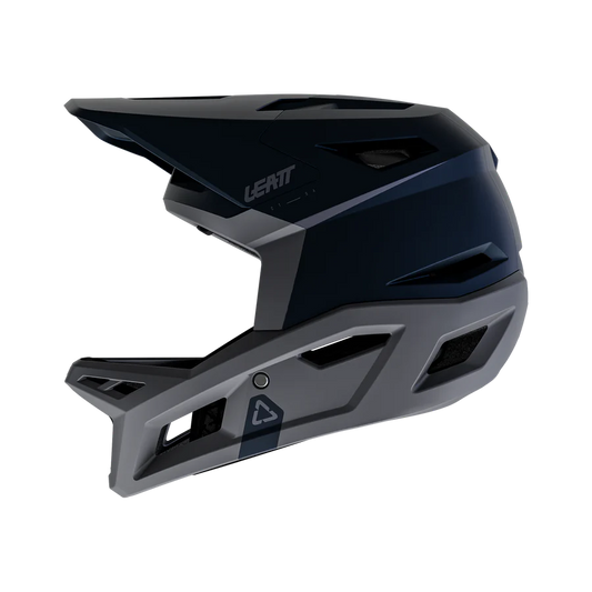 LEATT GRAVITY 4.0 STEALTH Casco MTB Nero/Grigio