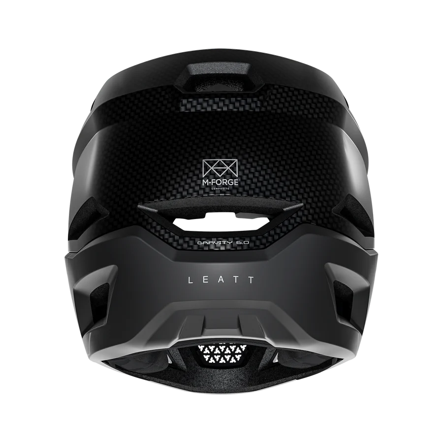 LEATT GRAVITY 6.0 CARBON STEALTH Casco MTB Nero/Grigio