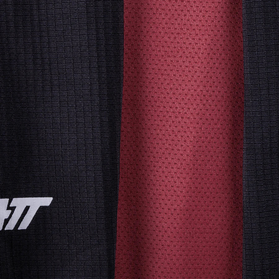 LEATT MTB GRAVITY 1.0 Kit Maglia + Pantaloni Nero/Rosso