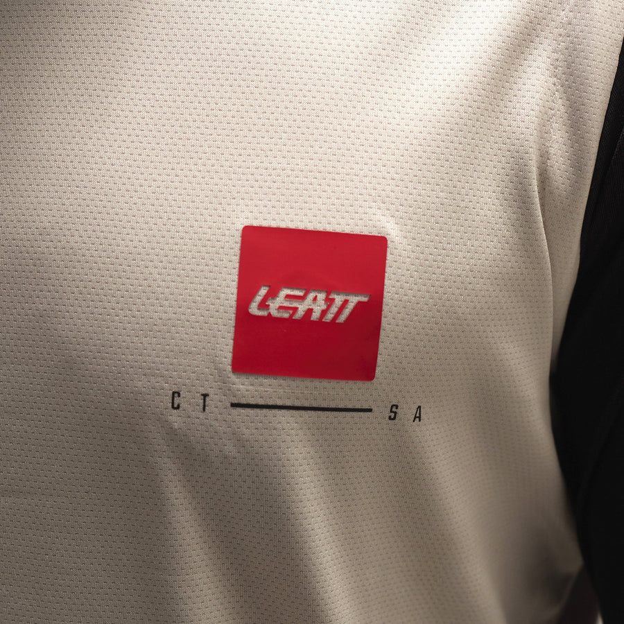 LEATT MTB Gravity 2.0 Maglia a maniche lunghe Bianco/Nero