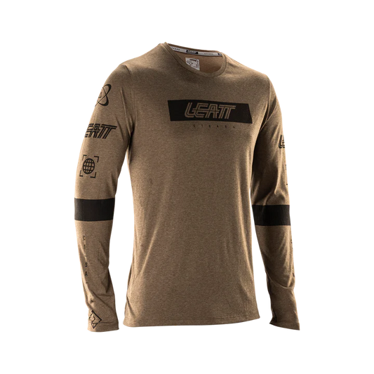 LEATT MTB Gravity 3.0 Maglia a maniche lunghe marrone