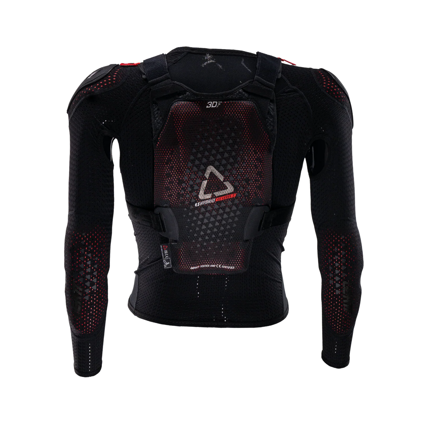 Gilet protettivo LEATT 4.5 HYBRID Junior Nero