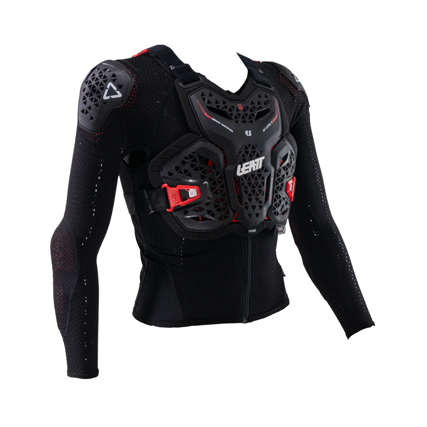 Gilet protettivo LEATT 4.5 HYBRID Junior Nero