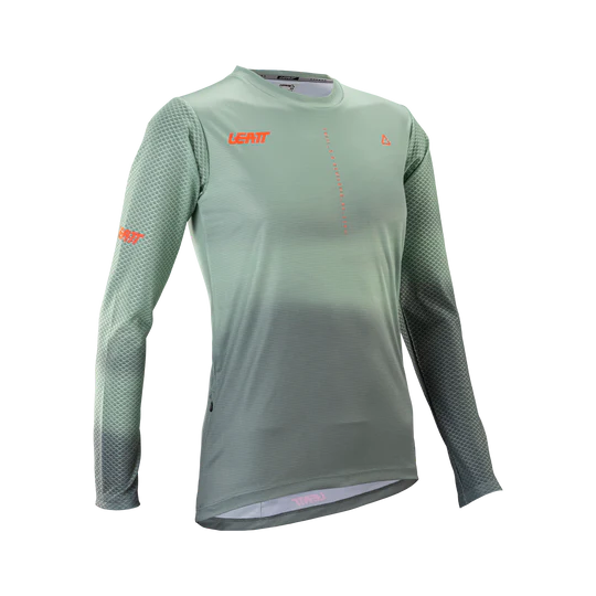 Maglia a maniche lunghe LEATT MTB Trail 3.0 Donna Verde