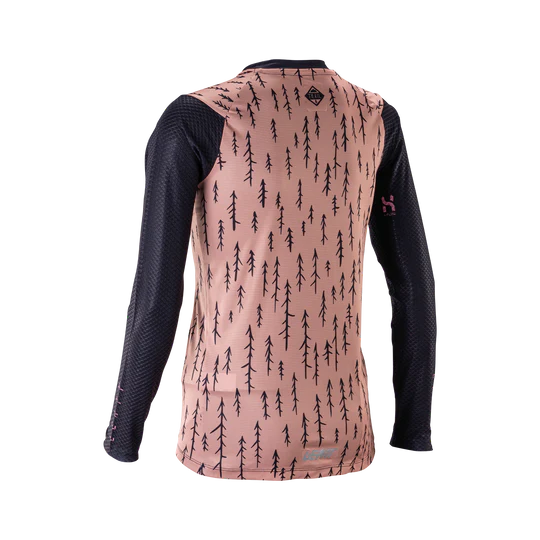 Maglia LEATT MTB Trail 3.0 Donna a manica lunga Rosa