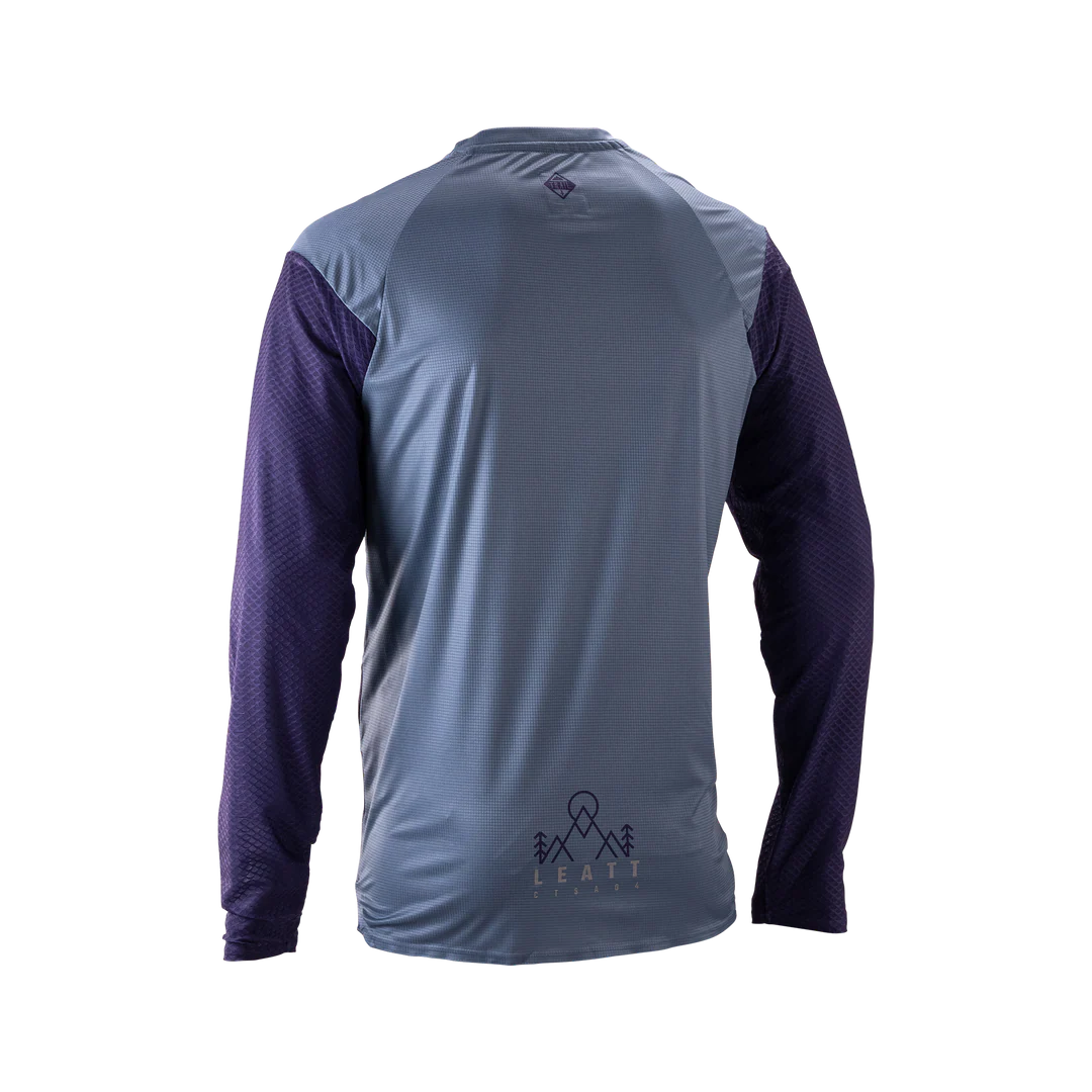 Maglia a maniche lunghe LEATT MTB Trail 3.0 Blu