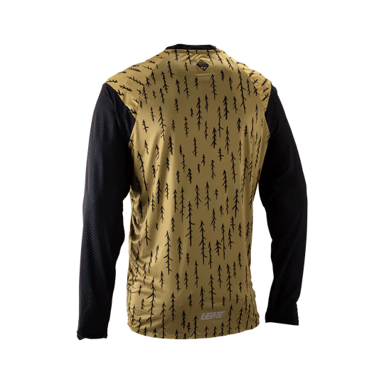 Maglia LEATT MTB Trail 3.0 manica lunga marrone