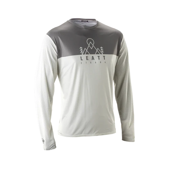 LEATT MTB Trail 3.0 Maglia a maniche lunghe Bianco