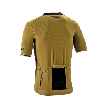 Maglia LEATT MTB ENDURANCE 5.0 CARGO Maniche Corte Marrone