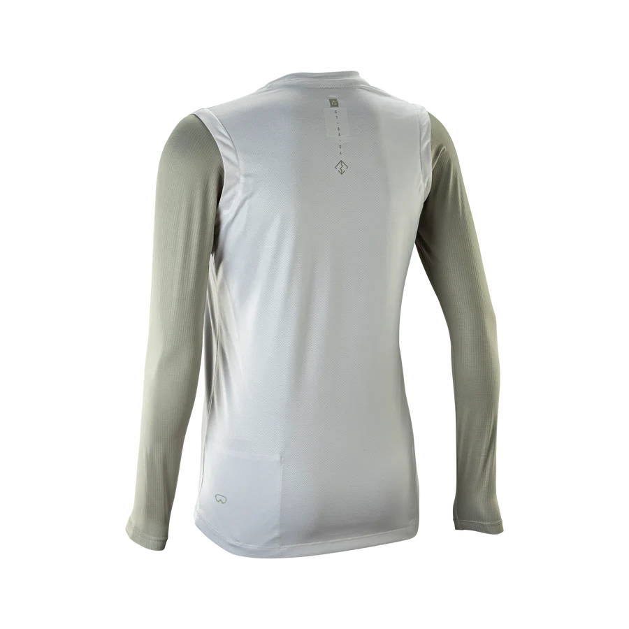 LEATT MTB Gravity 2.0 Donna Maglia a maniche lunghe Bianco