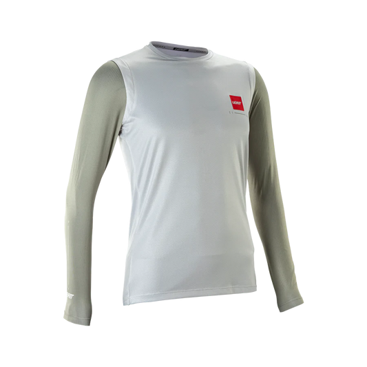 LEATT MTB Gravity 2.0 Donna Maglia a maniche lunghe Bianco