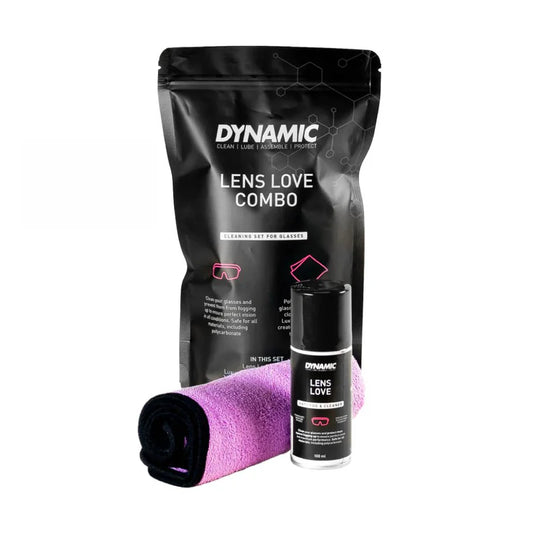 DYNAMIC LENS LOVE COMBO Confezione per la pulizia degli occhiali (100 ml)