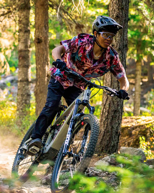 DHARCO TECH NEBULA Camicia a maniche corte rosa