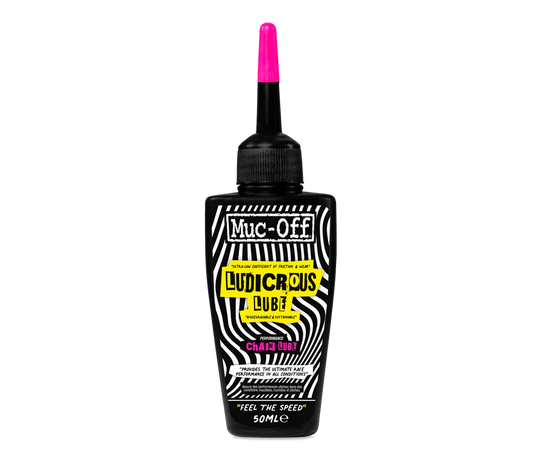 Tutte le condizioni Lubrificante per catene MUC-OFF LUDICROUS LUBE (50ml)