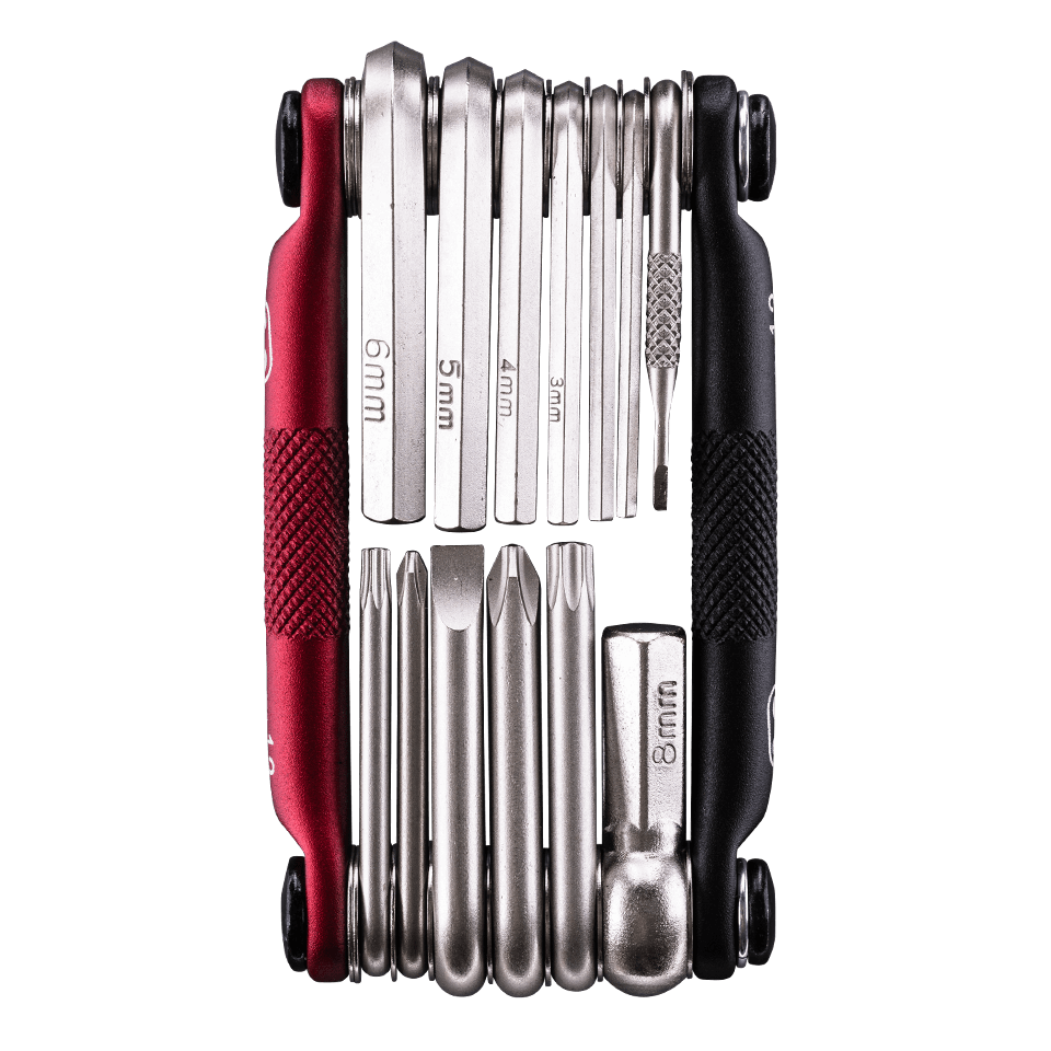 Multitool CRANKBROTHERS MULTI-13 nero/rosso