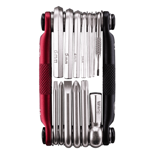Multitool CRANKBROTHERS MULTI-13 nero/rosso