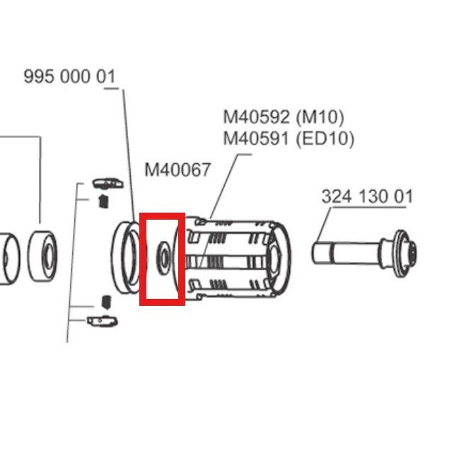 DISTANZIALE INTERNO MAVIC RUOTA LIBERA FTSL/FTSX