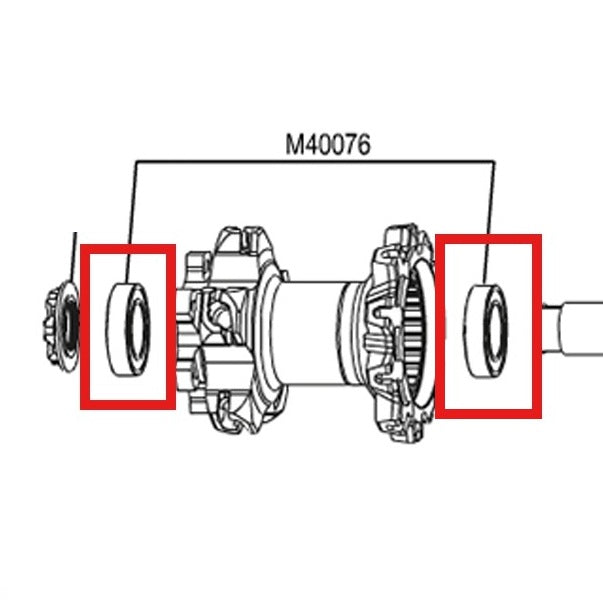Cuscinetti ruota anteriore Mavic 6903