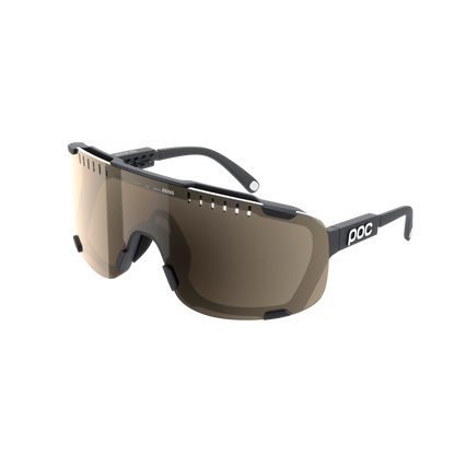 Occhiali POC DEVOUR MID Nero Lente Clarity Trail Partly Sunny Silver