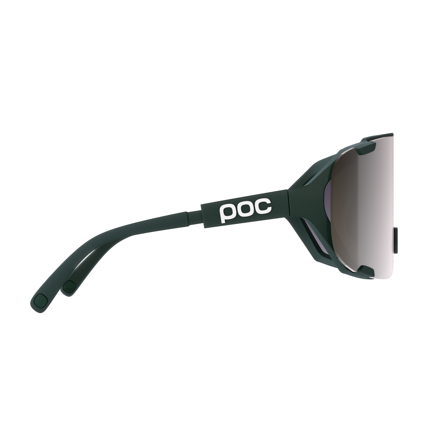 POC DEVOUR MID Occhiali Khaki Clarity Road / Lente argento solare