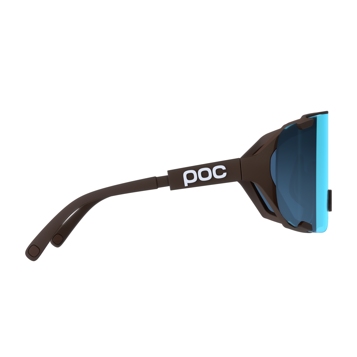POC DEVOUR MID Occhiali da sole con lente marrone Clear Universal Sunny Turchese