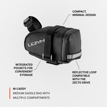 Borsa sottosella LEZYNE Caddy nera