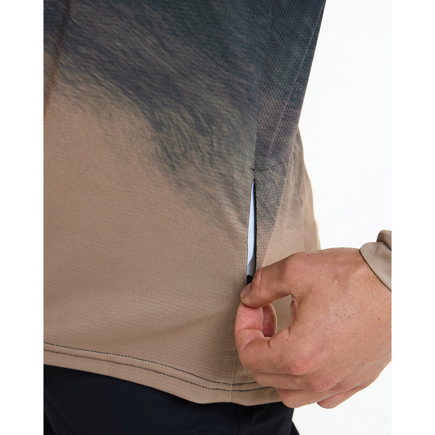 DHARCO GRAVITY ARIZONA Maglia a maniche lunghe nero/marrone