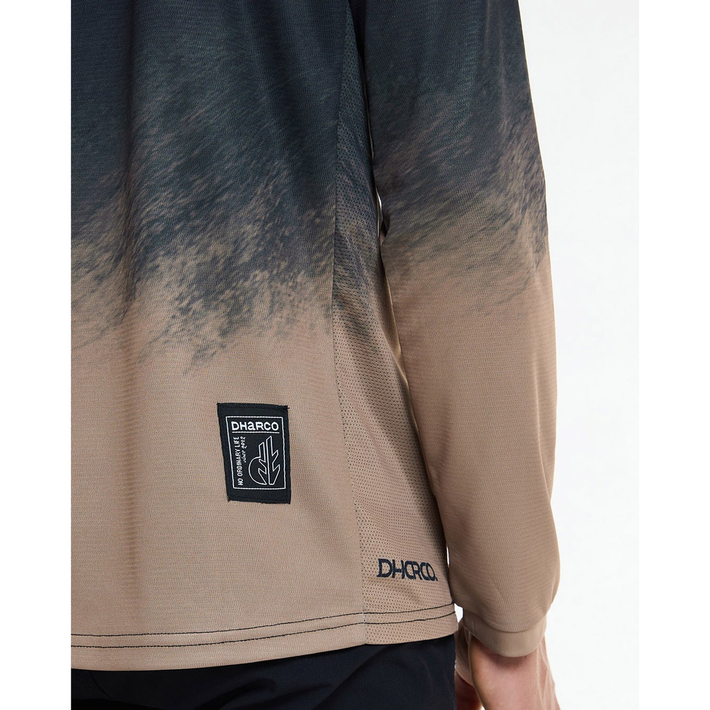 DHARCO GRAVITY ARIZONA Maglia a maniche lunghe nero/marrone