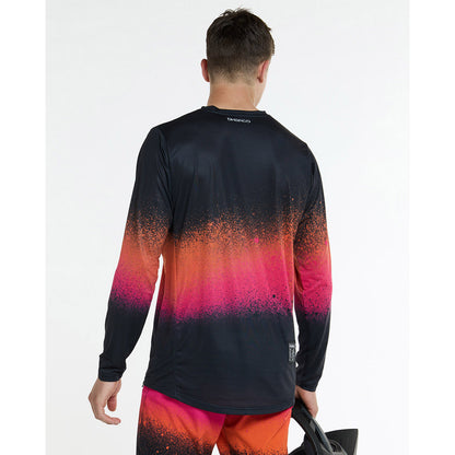 Maglia DHARCO RACE BLACK SNAKE Maniche Lunghe Nero/Arancione