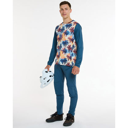 Maglia DHARCO GRAVITY VENICE BEACH Maniche Lunghe Blu