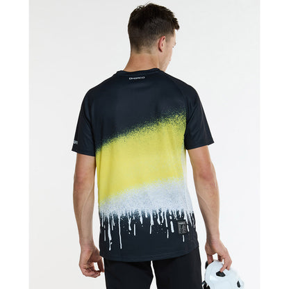 Maglia DHARCO ACID RAIN Maniche Corte Nero/Giallo