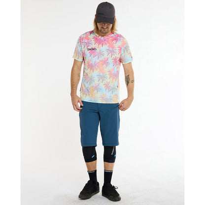 Maglia DHARCO HIGHBALL Maniche Corte Rosa/Blu