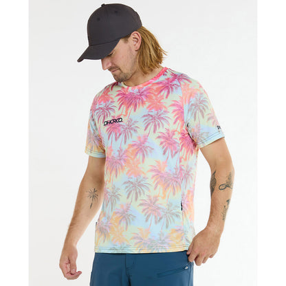 Maglia DHARCO HIGHBALL Maniche Corte Rosa/Blu