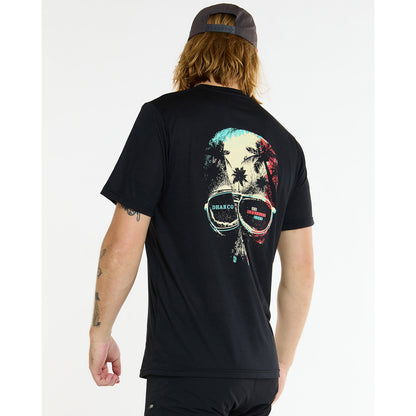 Maglia DHARCO TECH TEE EDDIE Maniche Corte Nero