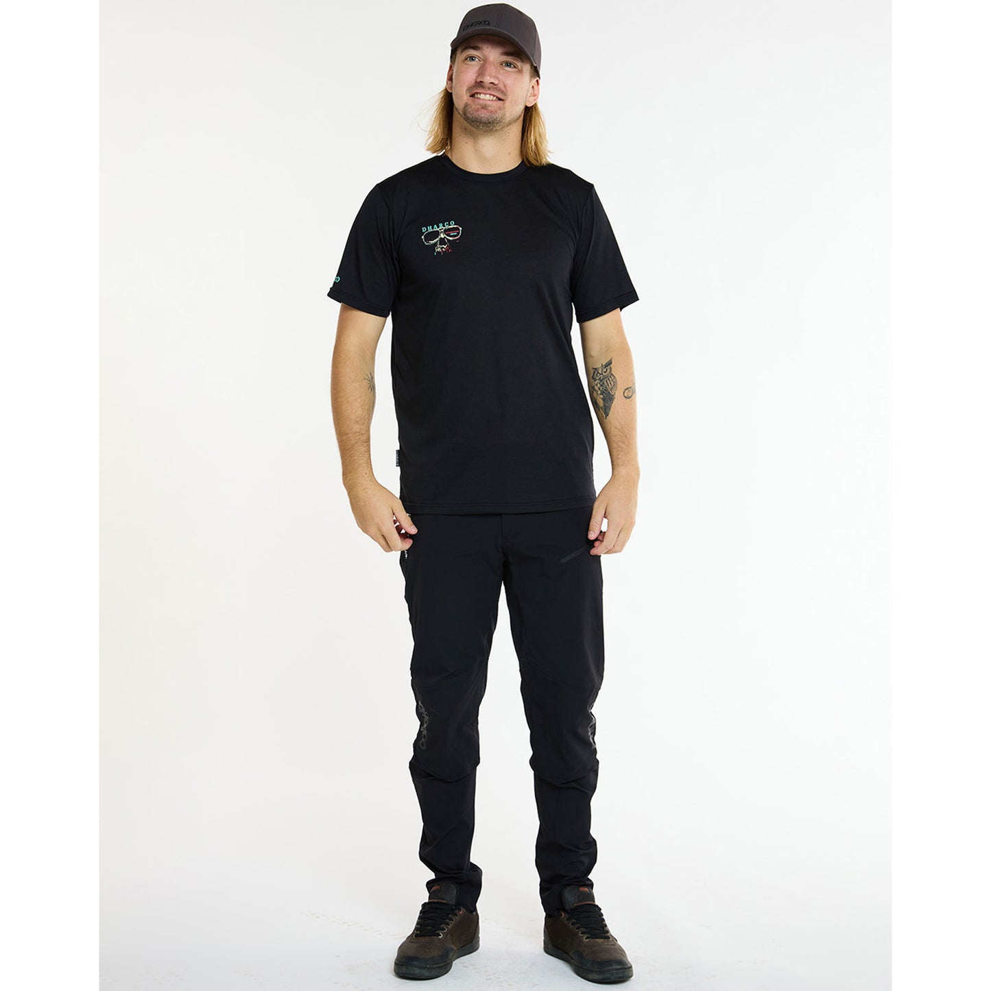 DHARCO EDDIE Maglia TECH TEE a manica corta nera
