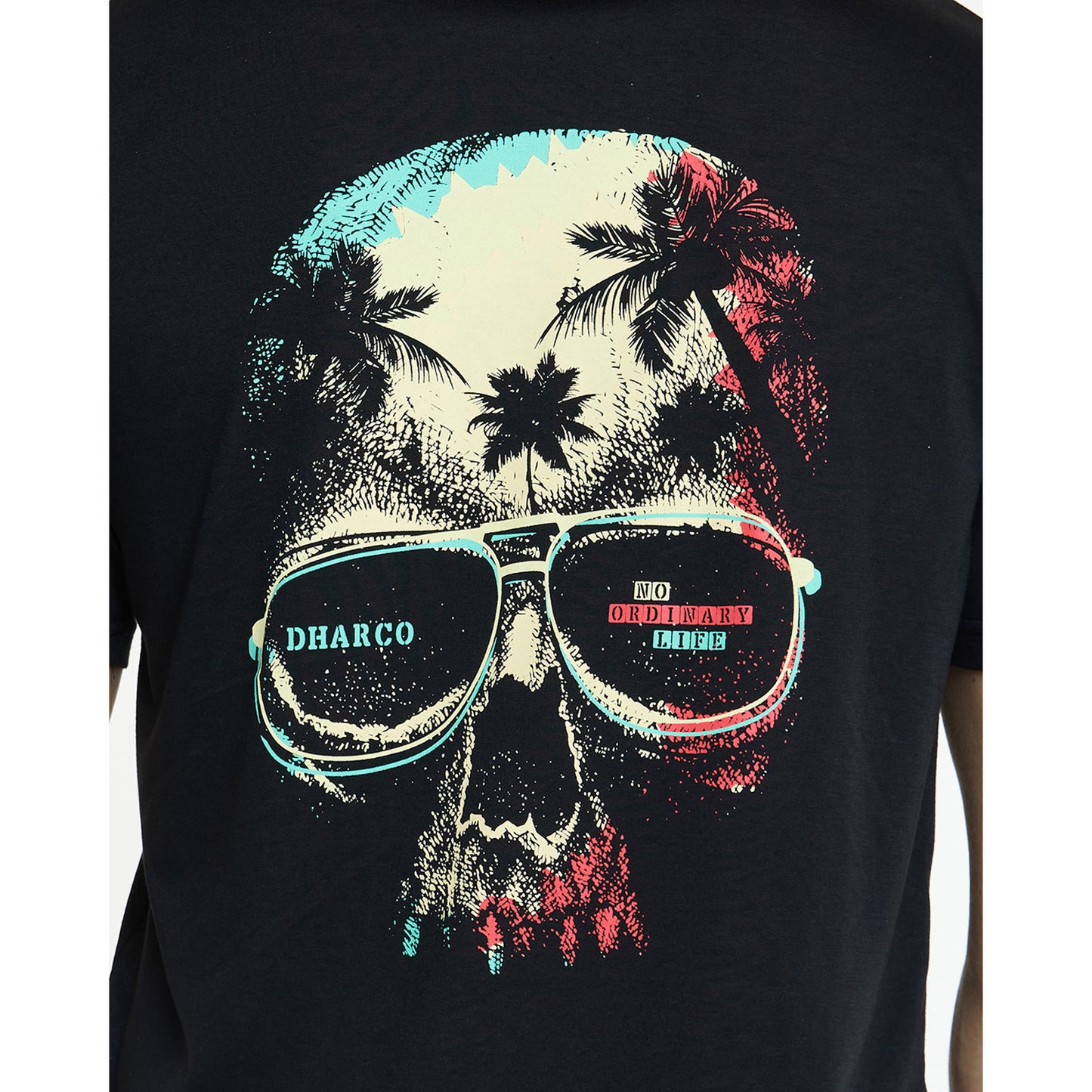 DHARCO EDDIE Maglia TECH TEE a manica corta nera