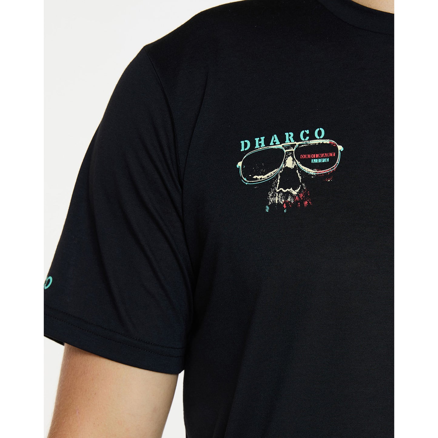 DHARCO EDDIE Maglia TECH TEE a manica corta nera
