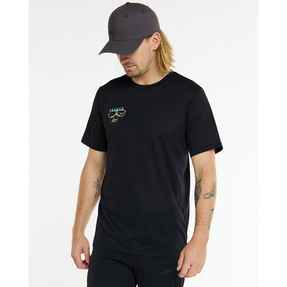 Maglia DHARCO TECH TEE EDDIE Maniche Corte Nero