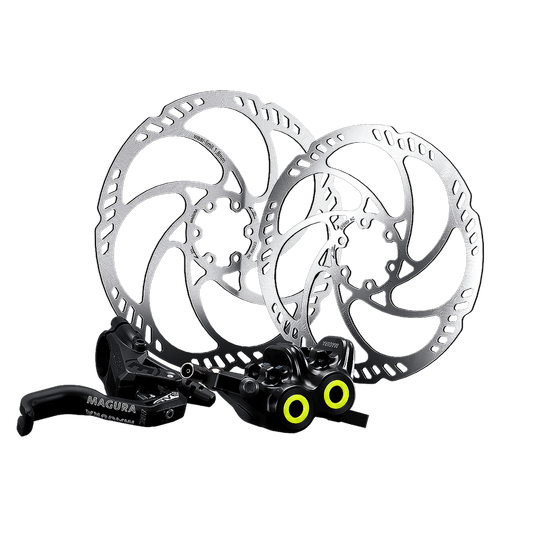 Coppia di freni a disco Magura MT5 Pro Storm HC 203/180 mm