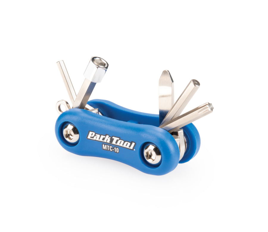 Park Tool MTC-10 con gli attrezzi aperti