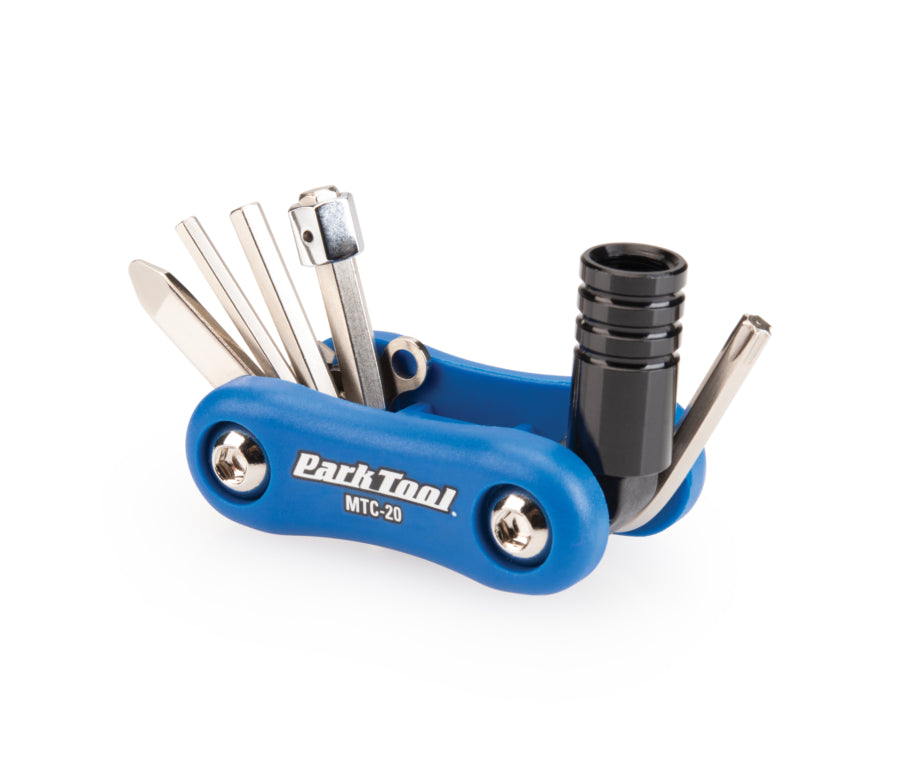 Park Tool MTC-20 con gli attrezzi aperti