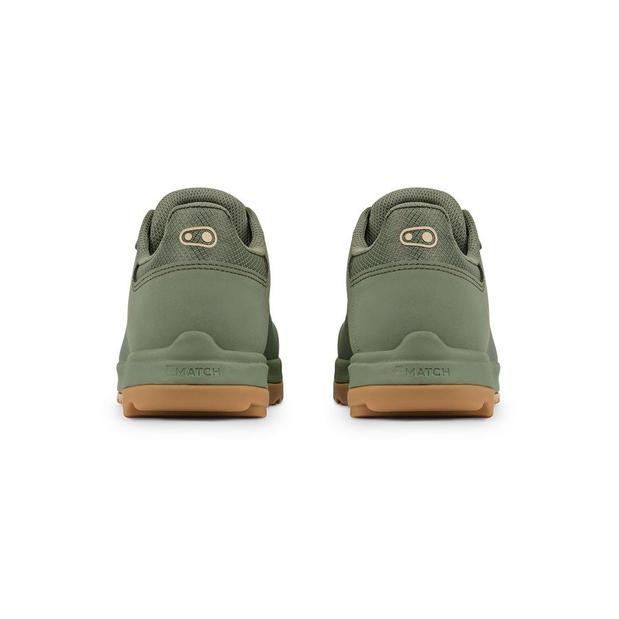 CRANKBROTHERS MALLET TRAIL SPEED LACE CLIP Scarpe MTB Verde/Sabbia