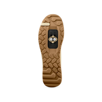Scarpe MTB CRANKBROTHERS MALLET TRAIL SPEED LACE CLIP sabbia/marrone/gomma — suola con tacchetta