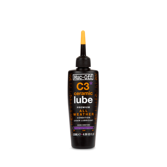 Lubrificante ceramico per tutte le condizioni MUC-OFF C3 ALL WEATHER CERAMIC (120 ml)