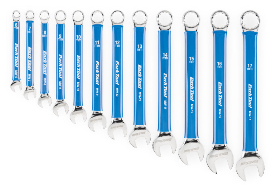 Chiavi combinate Park Tool MW, contenuto del set completo