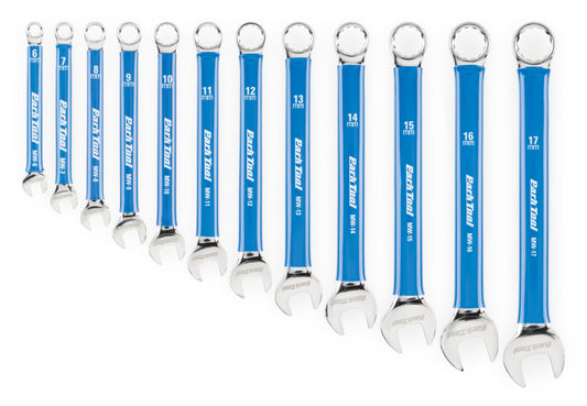 Chiavi combinate Park Tool MW, contenuto del set completo