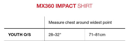 Gilet di Protezione G-FORM MX360 IMPACT Nero