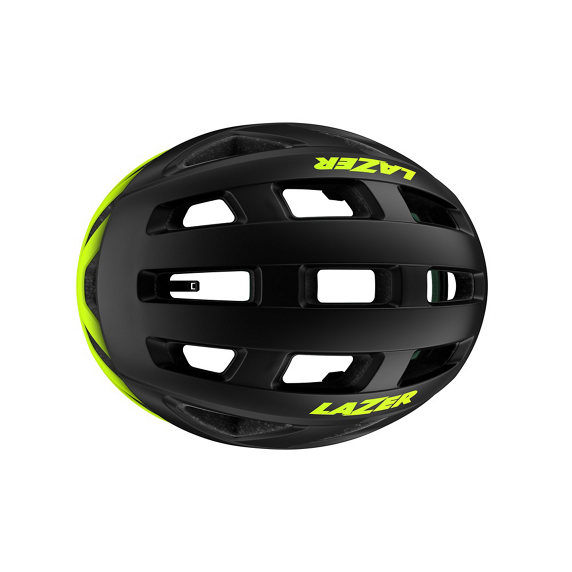 Casco da strada LAZER TONIC KINETICORE Nero/Giallo