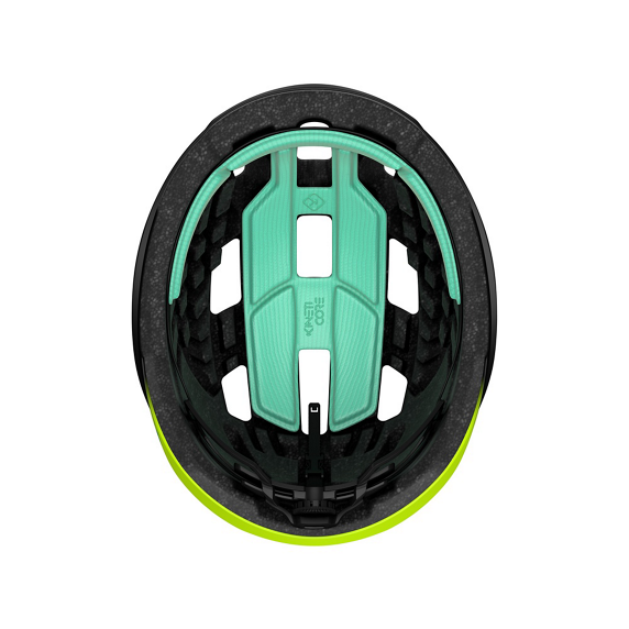 Casco da strada LAZER TONIC KINETICORE Nero/Giallo