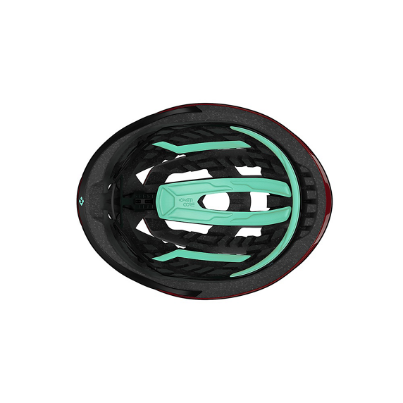 Casco da strada LAZER Z1 KINETICORE Rosso Metallizzato